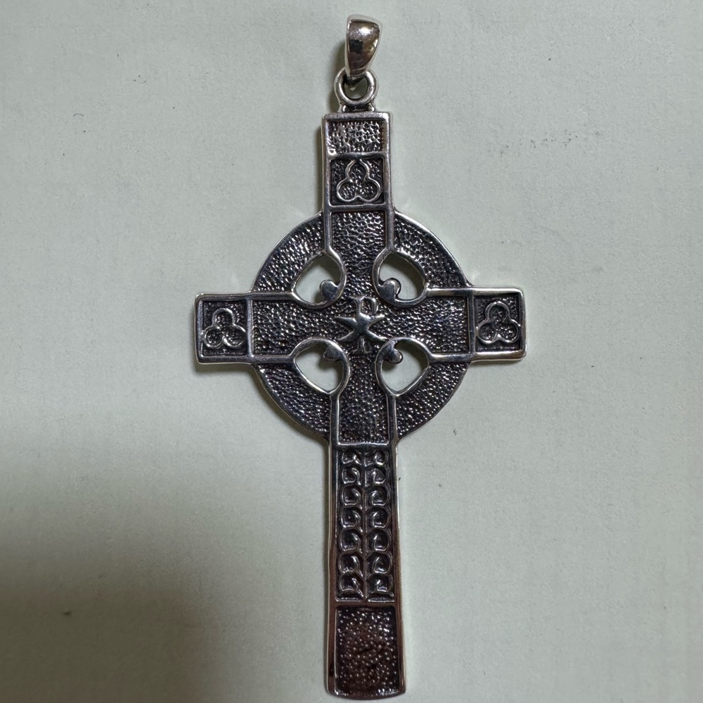 Medieval Celtic Cross Pendant